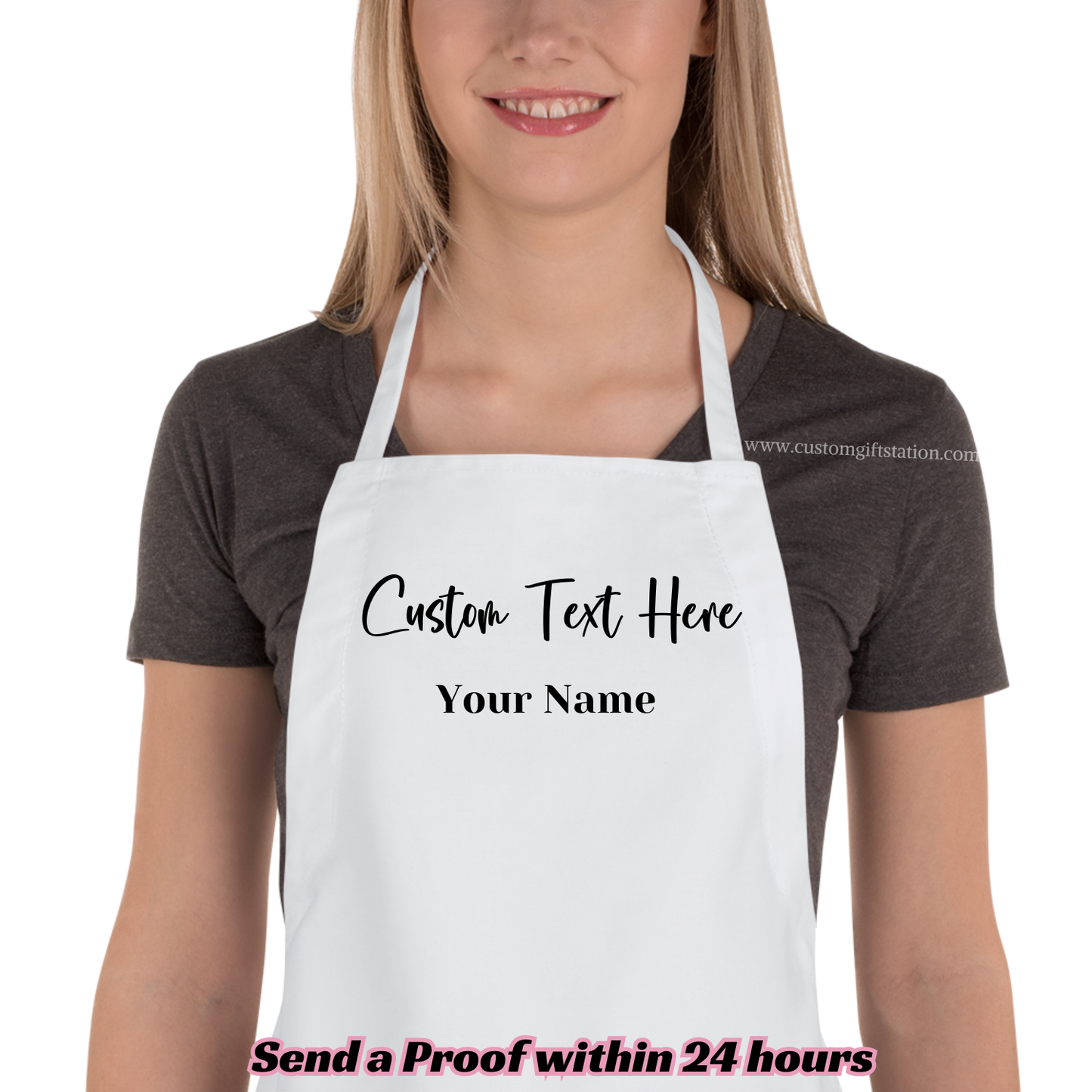Custom Name Apron