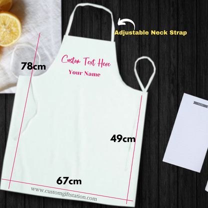 Custom Name Apron