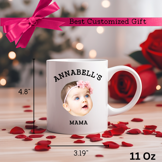 Custom Face Mug (Free to add Text)