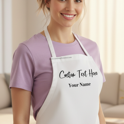 Custom Name Apron