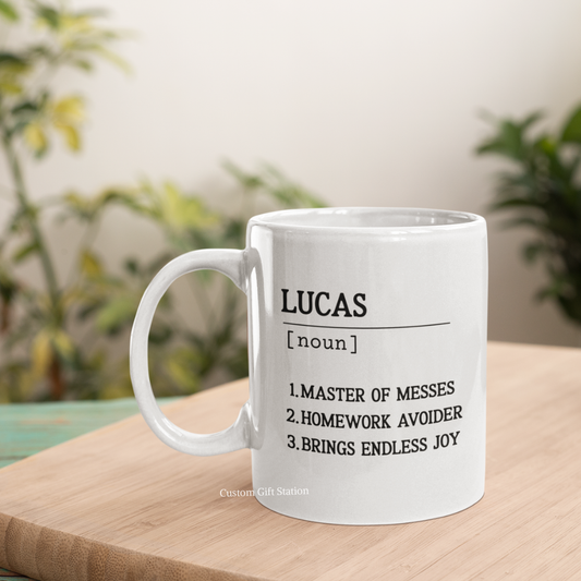 Custom Name with Photo Mug - Best Gift for Your Love