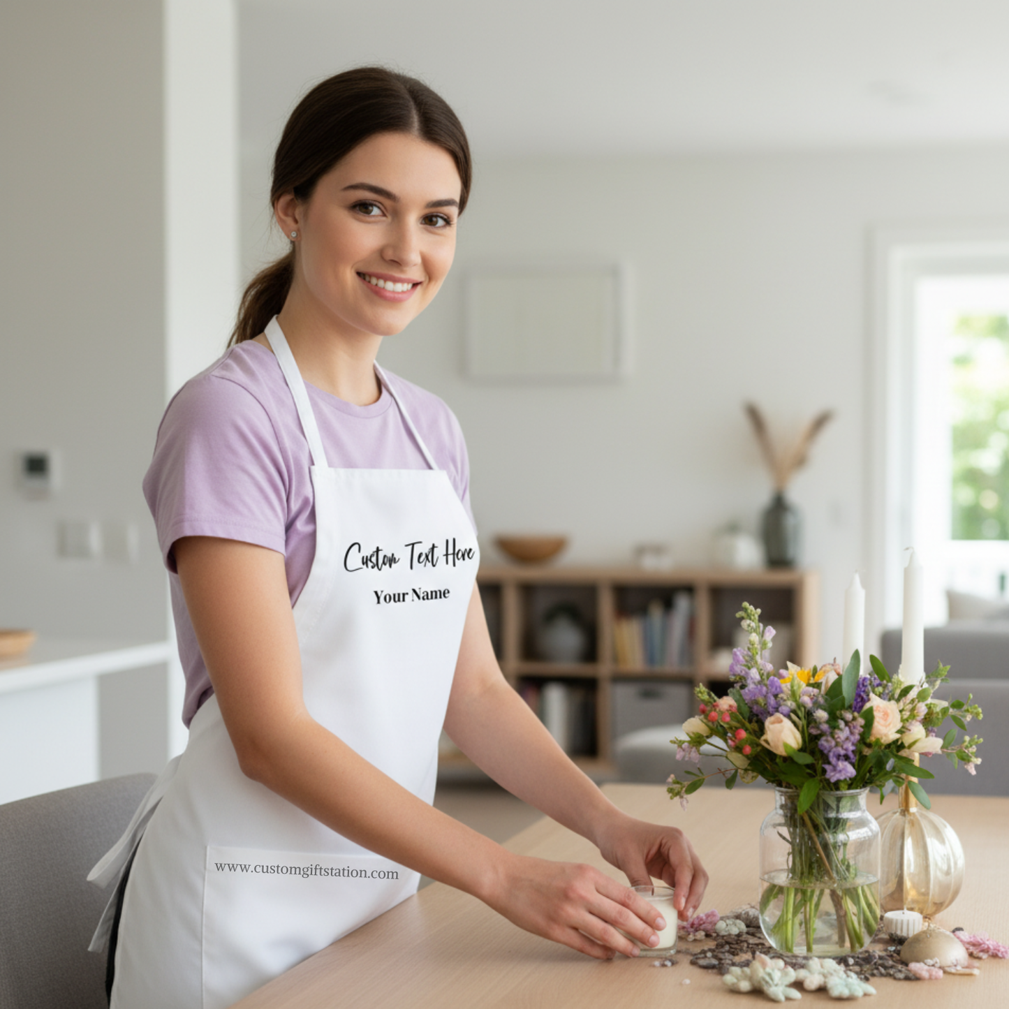 Custom Name Apron